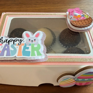 Easter Gift Box with 6 Brigadeiros (45 Boxes)